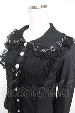 画像3: Angelic Pretty / Dreamy Pearlブラウス  黒 Y-25-12-25-117-AP-BL-SZ-ZY