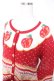 画像3: PINK HOUSE / アップルブロッサムモチーフニットカーディガン F 赤 Y-25-12-25-128-LO-TO-SZ-ZY (3)