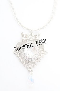 画像1: BABY, THE STARS SHINE BRIGHT / シャイニークリスタルネックレス  シルバー Y-25-12-25-016-BA-AC-SZ-ZY