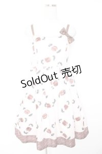 Leur Getter / チョコキャンディキャミワンピース M ピンク Y-25-12-25-138-LU-OP-SZ-ZY