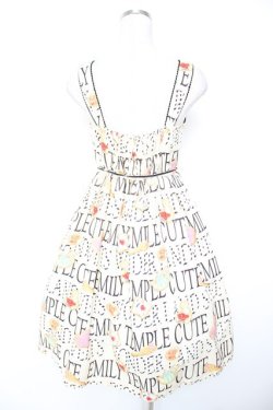 画像2: Emily Temple cute / WONDER LANDクッキーノースリーブワンピース  クリーム Y-25-12-25-142-ET-OP-SZ-ZY