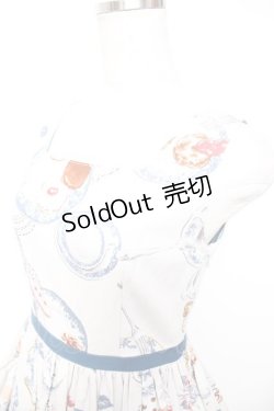 画像3: MILK / Tea Partyドレス  ブルーグレーベース Y-25-12-25-144-ML-OP-SZ-ZI
