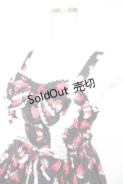 画像3: Angelic Pretty / Lyrical Bunny ParlorジャンパースカートSET  黒 Y-25-12-25-147-AP-OP-SZ-ZY