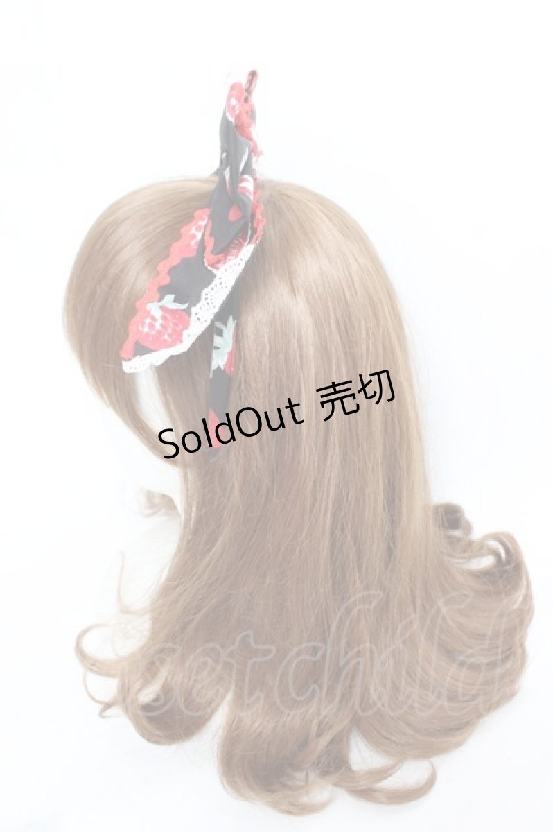 画像7: Angelic Pretty / Lyrical Bunny ParlorジャンパースカートSET  黒 Y-25-12-25-147-AP-OP-SZ-ZY (7)