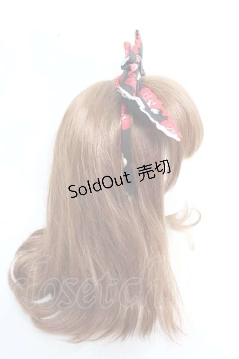 画像8: Angelic Pretty / Lyrical Bunny ParlorジャンパースカートSET  黒 Y-25-12-25-147-AP-OP-SZ-ZY (8)