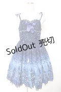 Angelic Pretty / Moonlight Castleジャンパースカート  紺 Y-25-12-25-148-AP-OP-SZ-ZY