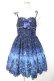 画像1: Angelic Pretty / Moonlight Castleジャンパースカート  紺 Y-25-12-25-148-AP-OP-SZ-ZY (1)