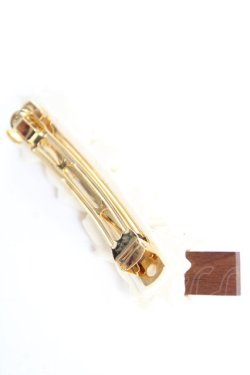 画像2: Q-pot. / チョコレートホイップバレッタ  ホワイト Y-25-12-25-018-QP-AC-SZ-ZY