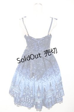 画像2: Angelic Pretty / Moonlight Castleジャンパースカート  紺 Y-25-12-25-148-AP-OP-SZ-ZY