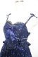 画像3: Angelic Pretty / Moonlight Castleジャンパースカート  紺 Y-25-12-25-148-AP-OP-SZ-ZY (3)