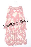 PINK HOUSE / ひな菊ロンドプリントミディ丈ワンピース F 赤 Y-25-12-25-152-LO-OP-SZ-ZY