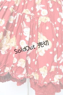 画像5: PINK HOUSE / ひな菊ロンドプリントミディ丈ワンピース F 赤 Y-25-12-25-152-LO-OP-SZ-ZY