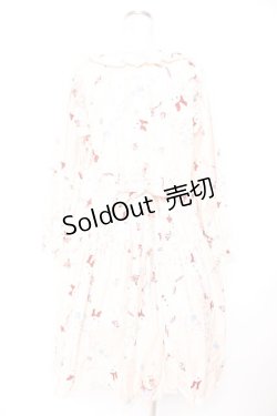 画像2: PINK HOUSE / エトワールシュクレプリントミディワンピース F ピンク Y-25-12-25-154-LO-OP-SZ-ZY