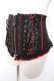 画像3: Ozz oneste / レースアップコルセット  黒×赤 Y-25-12-25-159-OO-TO-SZ-ZY (3)