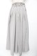 画像2: axes femme / ハイウエストプリーツ袴パンツ F グレー Y-25-12-25-168-AX-PA-SZ-ZY (2)