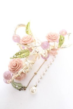 画像2: axes femme POETIQUE / ローズヘアークリップ  ラベンダー Y-25-12-25-026-AX-AC-SZ-ZY