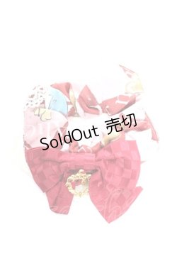 画像1: BABY, THE STARS SHINE BRIGHT / シュシュ（Alice In Wonderland）  レッド Y-25-12-25-036-BA-ZA-SZ-ZY