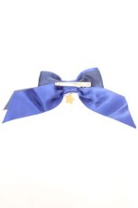 画像2: Angelic Pretty / ロゴスターチャームリボンクリップ  紺 Y-25-12-25-040-AP-AC-SZ-ZT644-F004 (2)