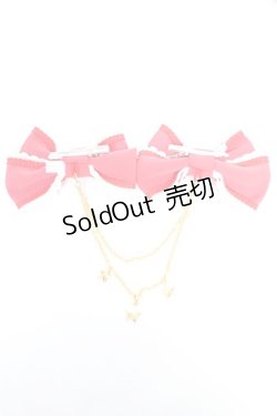 画像2: Angelic Pretty / Carnival Little Star Twinリボンクリップ  レッド Y-25-12-25-043-AP-AC-SZ-ZY