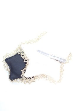 画像2: Angelic Pretty / TwinkleダブルStarクリップ  アイボリー Y-25-12-25-047-AP-AC-SZ-ZY