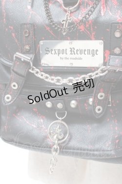 画像3: SEX POT ReVeNGe / カスタムリュック  黒×赤 Y-25-12-27-027-SP-BG-SZ-ZY