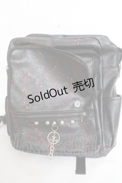 画像6: SEX POT ReVeNGe / カスタムリュック  黒×赤 Y-25-12-27-027-SP-BG-SZ-ZY