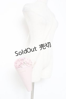 画像1: Maison de FLEUR / ブーケショルダーバッグ F ピンク Y-25-12-27-028-LO-BG-SZ-ZY