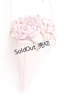 画像4: Maison de FLEUR / ブーケショルダーバッグ F ピンク Y-25-12-27-028-LO-BG-SZ-ZY