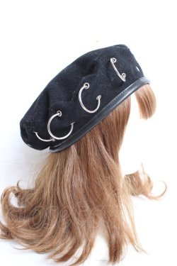 画像4: REFLEM / デザインベレー帽 F ブラック Y-25-12-27-034-PU-AC-SZ-ZY