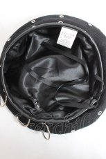 画像5: REFLEM / デザインベレー帽 F ブラック Y-25-12-27-034-PU-AC-SZ-ZTK033 (5)