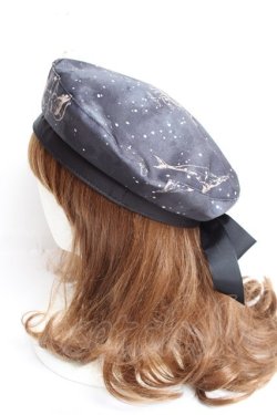 画像2: Amavel / Fantasy Milkywayベレー  黒 Y-25-12-27-035-CA-AC-SZ-ZY
