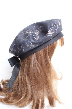 画像5: Amavel / Fantasy Milkywayベレー  黒 Y-25-12-27-035-CA-AC-SZ-ZY