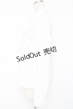 画像2: Moi-meme-Moitie / ウィングカラードレスシャツ 9号 ホワイト Y-25-12-27-040-MO-BL-SZ-ZI