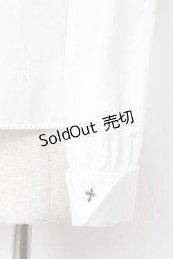 画像4: Moi-meme-Moitie / ウィングカラードレスシャツ 9号 ホワイト Y-25-12-27-040-MO-BL-SZ-ZI