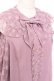 画像4: axes femme kawaii / ブルーミングレースブラウス M ピンク Y-25-12-27-043-AX-BL-SZ-ZY (4)