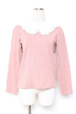画像1: Franche Lippee / コスメティックプルオーバー M ピンク Y-25-12-27-053-LO-TO-SZ-ZY (1)