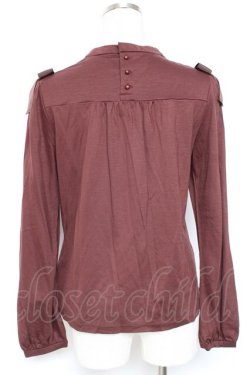 画像3: Franche Lippee / 肩リボンハイネックプルオーバー M ブラウン Y-25-12-27-054-LO-TO-SZ-ZY