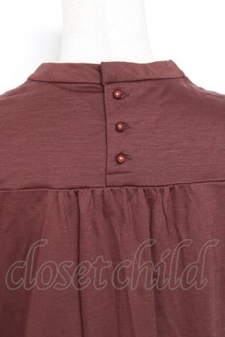 画像4: Franche Lippee / 肩リボンハイネックプルオーバー M ブラウン Y-25-12-27-054-LO-TO-SZ-ZY