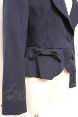 画像4: Secret Honey / リボンジャケット 2 紺 Y-25-12-27-055-CA-JA-SZ-ZY