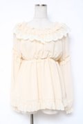 lolitimes / オフショルブラウス  生成り Y-25-12-27-057-LO-BL-SZ-ZY