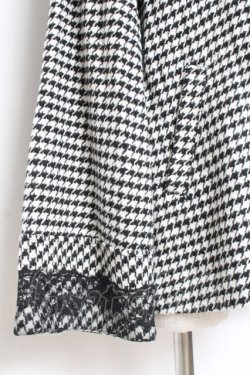 画像4: axes femme / ベロアリボン付ショートコート M 黒 Y-25-12-27-060-AX-CO-SZ-ZY