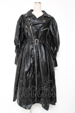 画像1: Candy Stripper / SAUCY RIDERS ONE-PIECE 2 黒 Y-25-12-27-064-PU-OP-SZ-ZY