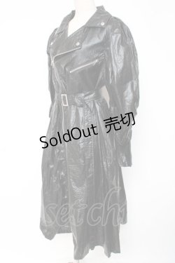 画像2: Candy Stripper / SAUCY RIDERS ONE-PIECE 2 黒 Y-25-12-27-064-PU-OP-SZ-ZY