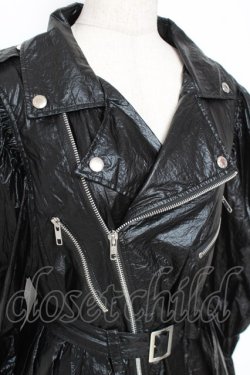 画像5: Candy Stripper / SAUCY RIDERS ONE-PIECE 2 黒 Y-25-12-27-064-PU-OP-SZ-ZY