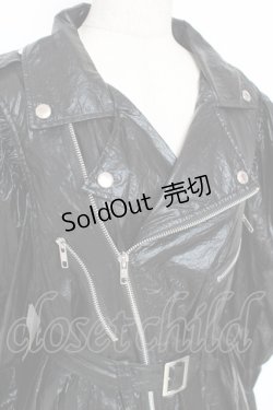 画像5: Candy Stripper / SAUCY RIDERS ONE-PIECE 2 黒 Y-25-12-27-064-PU-OP-SZ-ZY