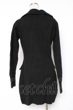 画像3: MA / キャッスル刺繍ニット  黒 Y-25-12-27-065-PU-TO-SZ-ZY