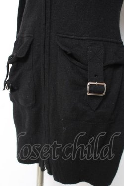 画像5: MA / キャッスル刺繍ニット  黒 Y-25-12-27-065-PU-TO-SZ-ZY