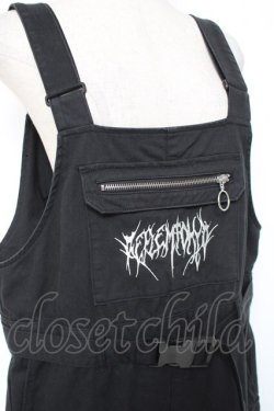 画像4: REFLEM / 2WAYカーゴオーバーオール F ブラック Y-25-12-27-066-PU-OP-SZ-ZY