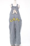 GALFY / 石ちゃんオーバーオール F ストライプ×ブルー Y-25-12-27-067-PU-OP-SZ-ZY