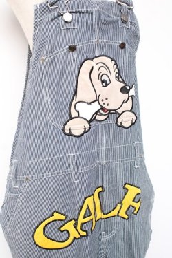 画像5: GALFY / 石ちゃんオーバーオール F ストライプ×ブルー Y-25-12-27-067-PU-OP-SZ-ZY